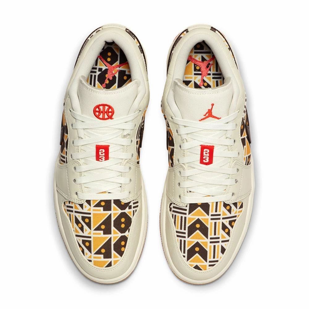 Air Jordan 1 Low 'Quai 54' Air Jordan 1 vintage style sneakers