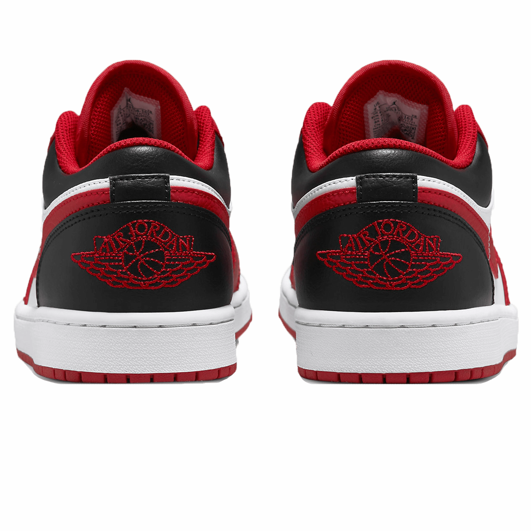 Air Jordan 1 Low 'Reverse Black Toe' Air Jordan 1 vintage style sneakers