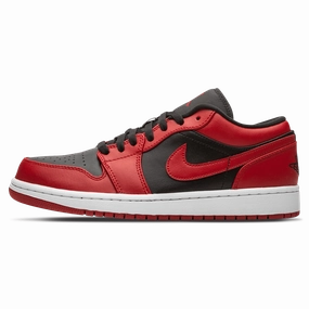 Air Jordan 1 Low 'Reverse Bred' Air Jordan 1 sneakers with heritage court style