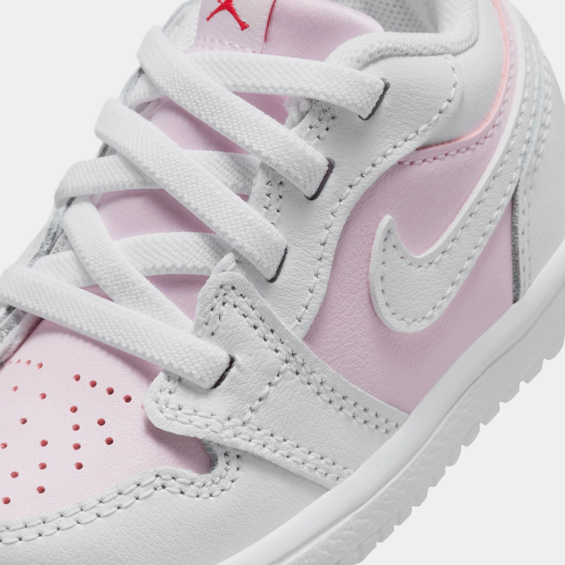 Air Jordan 1 Low Alt Infant Toddler Basketball Shoes (Pink Foam/White/Fire Red) Air Jordan 1 original design shoes