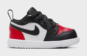 Air Jordan 1 Low Alt Infant Toddler Lifestyle Shoes (White/Varsity Red/White/Black) Air Jordan 1 classic shoes for streetwear looks