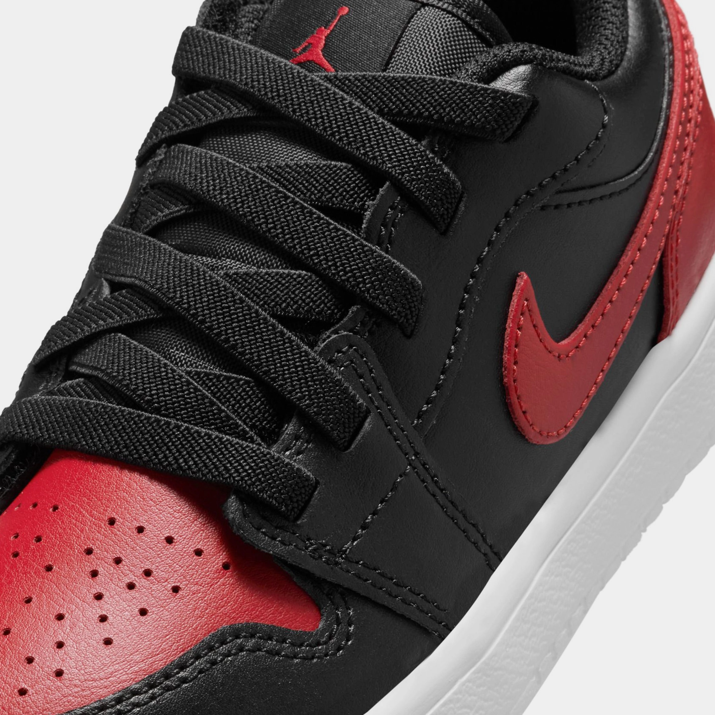 Air Jordan 1 Low ALT Preschool Basketball Shoes (Black/Varsity Red/Summit White) Air Jordan 1 original design shoes
