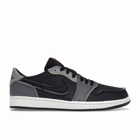 Air Jordan 1 Low AND EX Black Smoke Grey Air Jordan 1 Low shoes with sleek lifestyle appeal