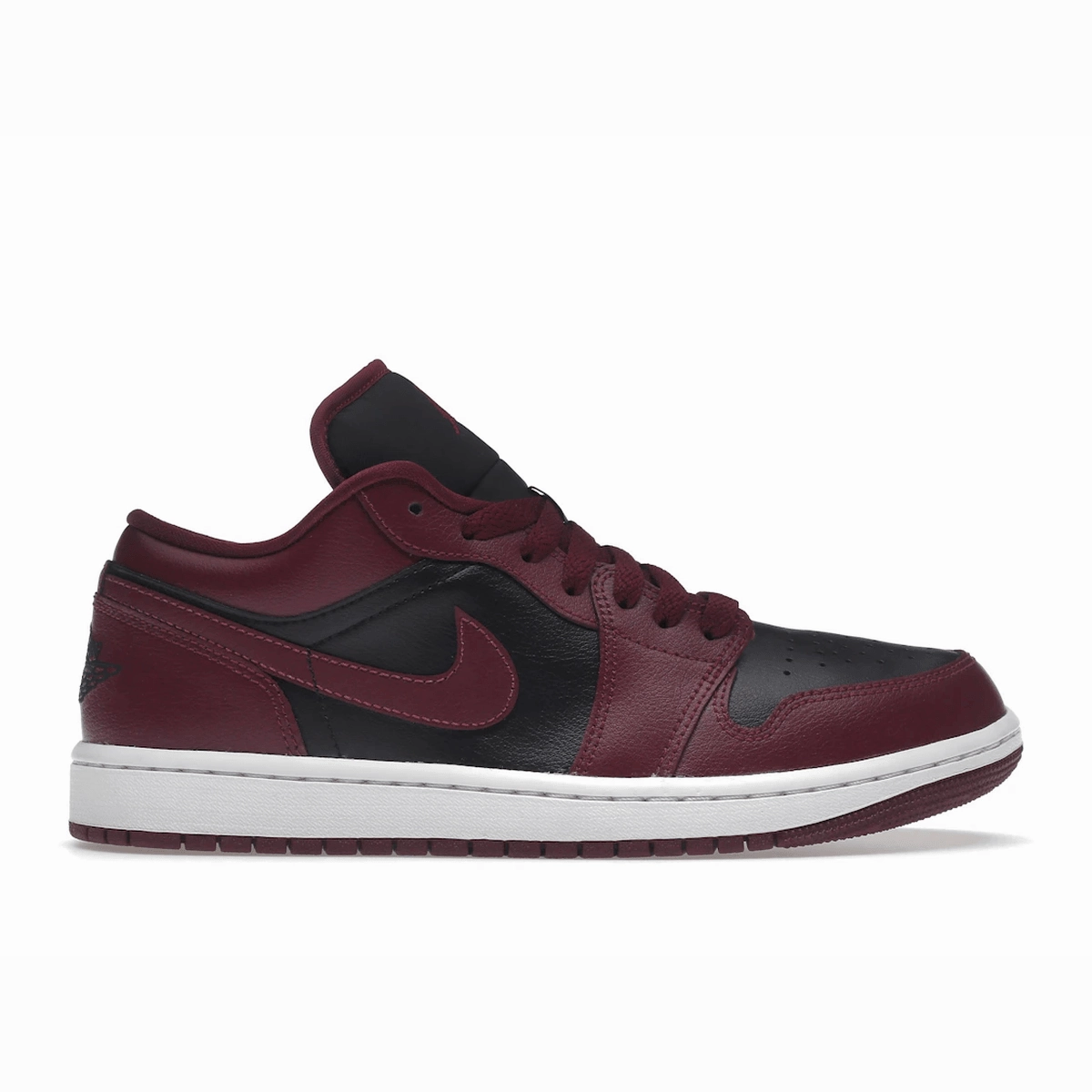 Air Jordan 1 Low Black Dark Beetroot Air Jordan 1 Low shoes with sleek lifestyle appeal