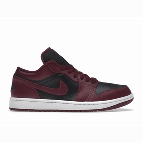 Air Jordan 1 Low Black Dark Beetroot Air Jordan 1 Low shoes with sleek lifestyle appeal