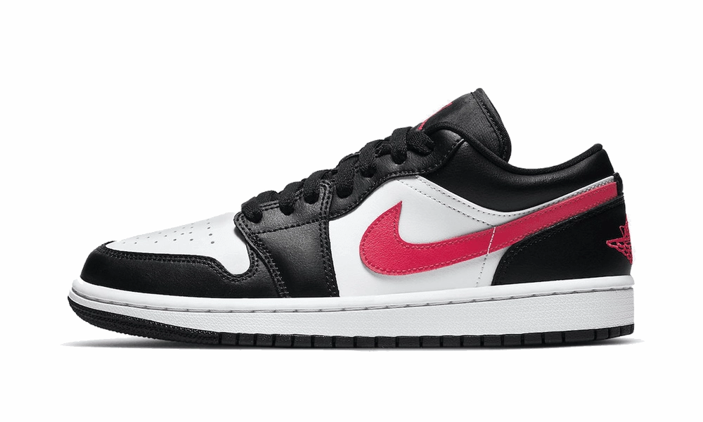 Air Jordan 1 Low Black Siren Red Air Jordan 1 Low shoes with sleek lifestyle appeal