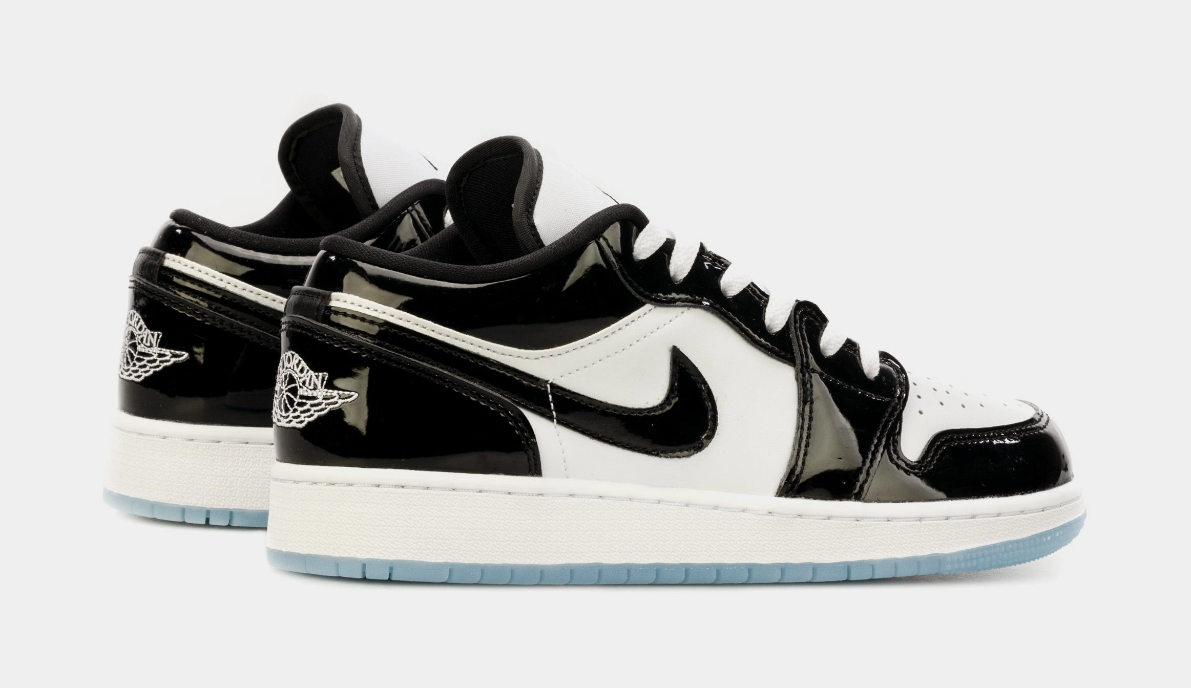 Air Jordan 1 Low Concord Grade School Lifestyle Shoes (Black/White) Free Shipping Air Jordan 1 original design shoes