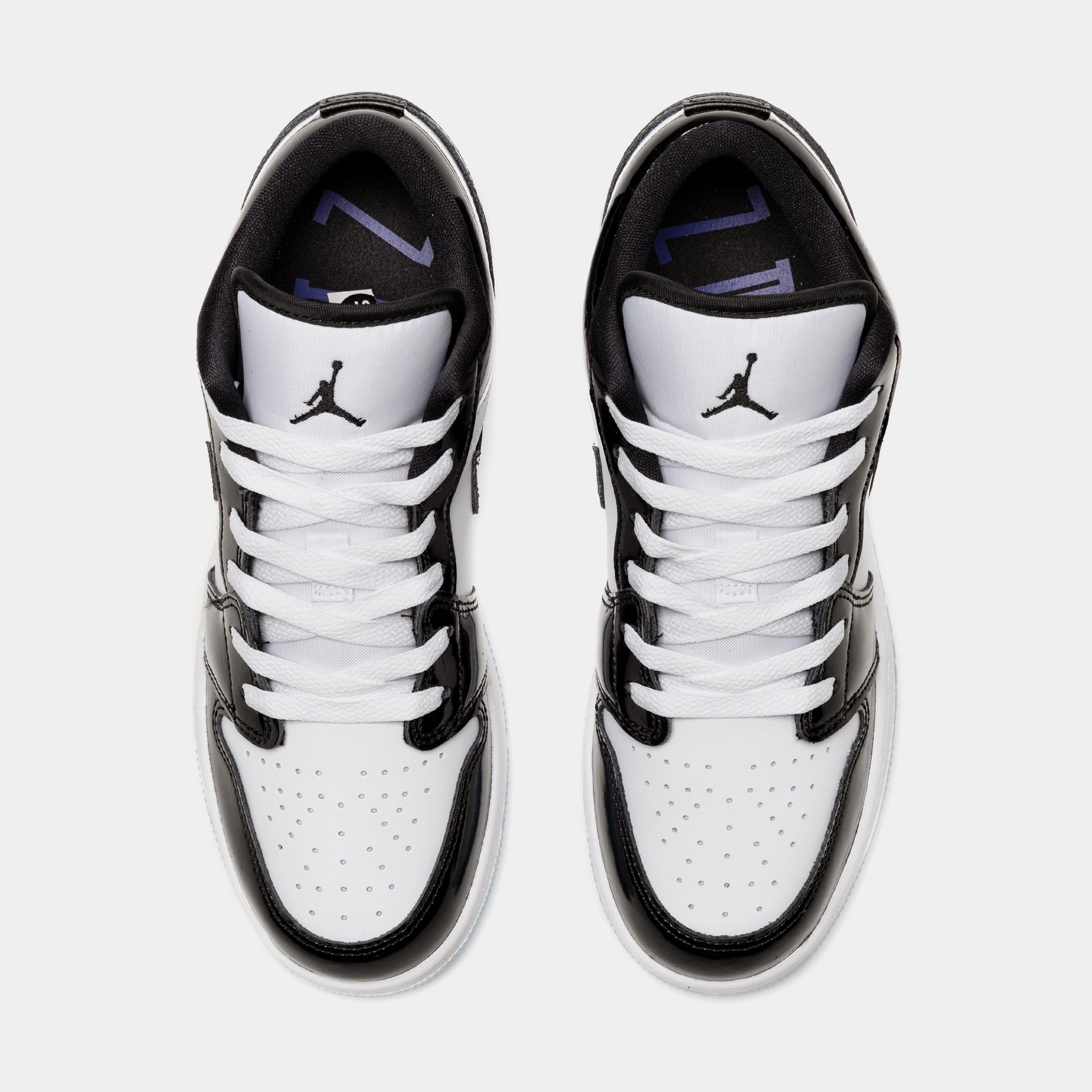 Air Jordan 1 Low Concord Grade School Lifestyle Shoes (Black/White) Free Shipping Air Jordan 1 original design shoes