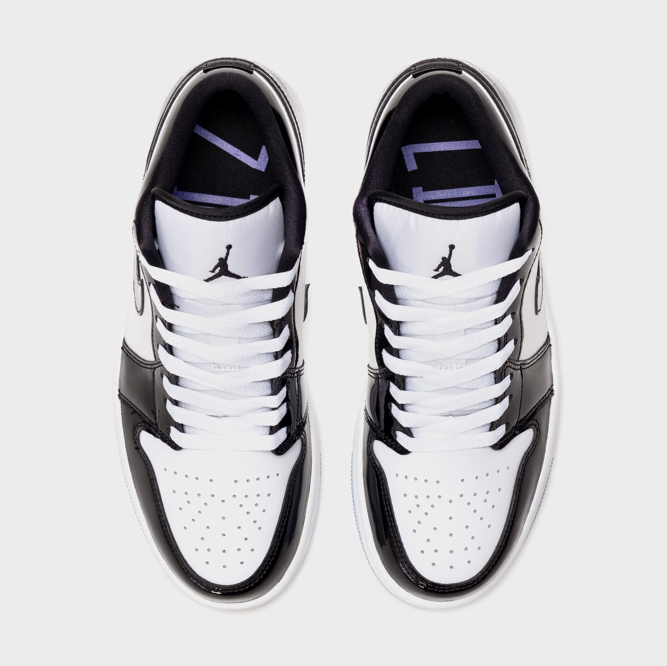 Air Jordan 1 Low Concord Mens Lifestyle Shoes (Black/White) Free Shipping Air Jordan 1 original design shoes