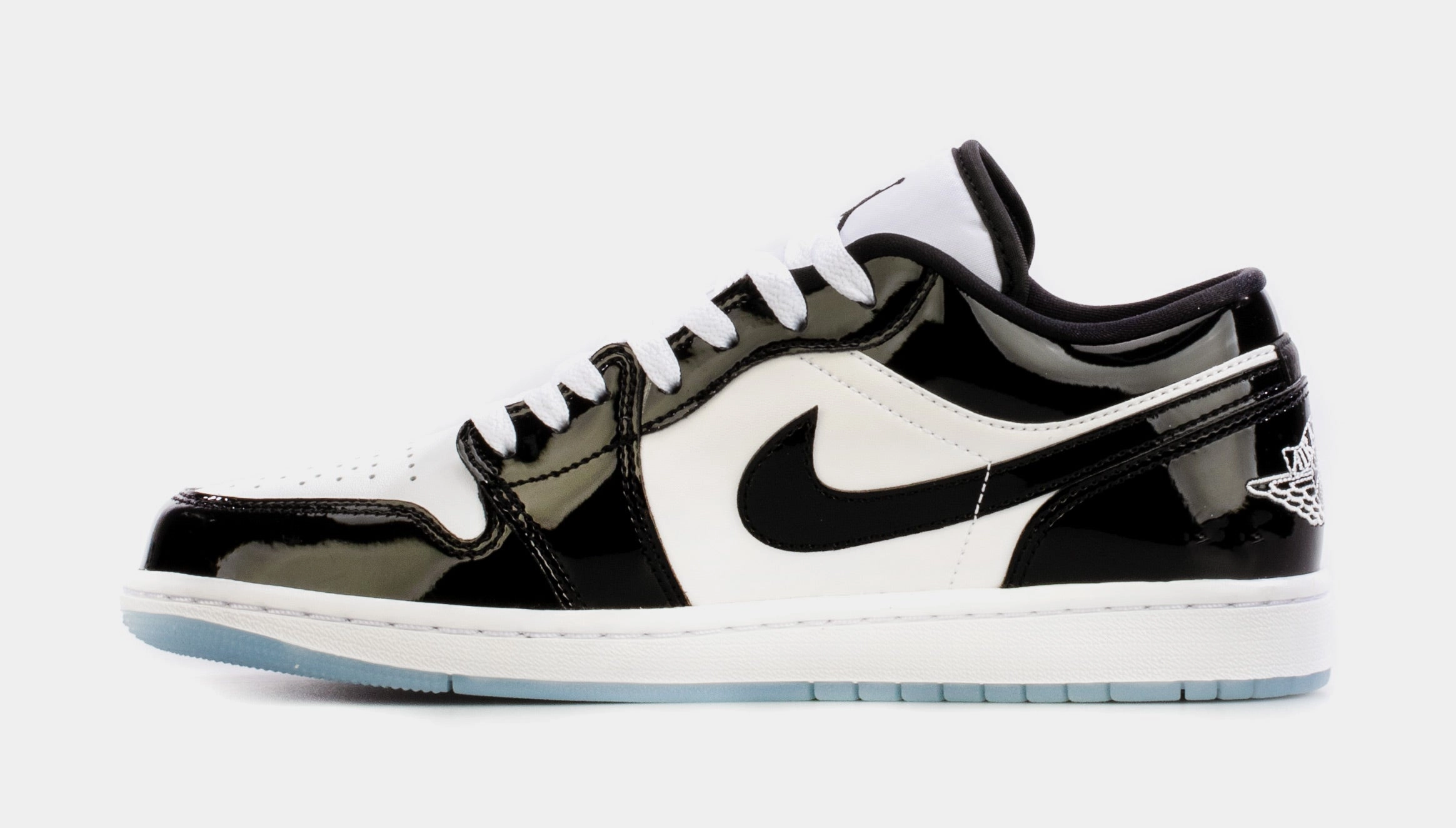 Air Jordan 1 Low Concord Mens Lifestyle Shoes (Black/White) Free Shipping Air Jordan 1 original design shoes