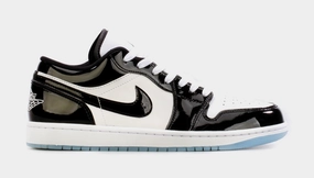Air Jordan 1 Low Concord Mens Lifestyle Shoes (Black/White) Free Shipping Air Jordan 1 classic shoes for streetwear looks