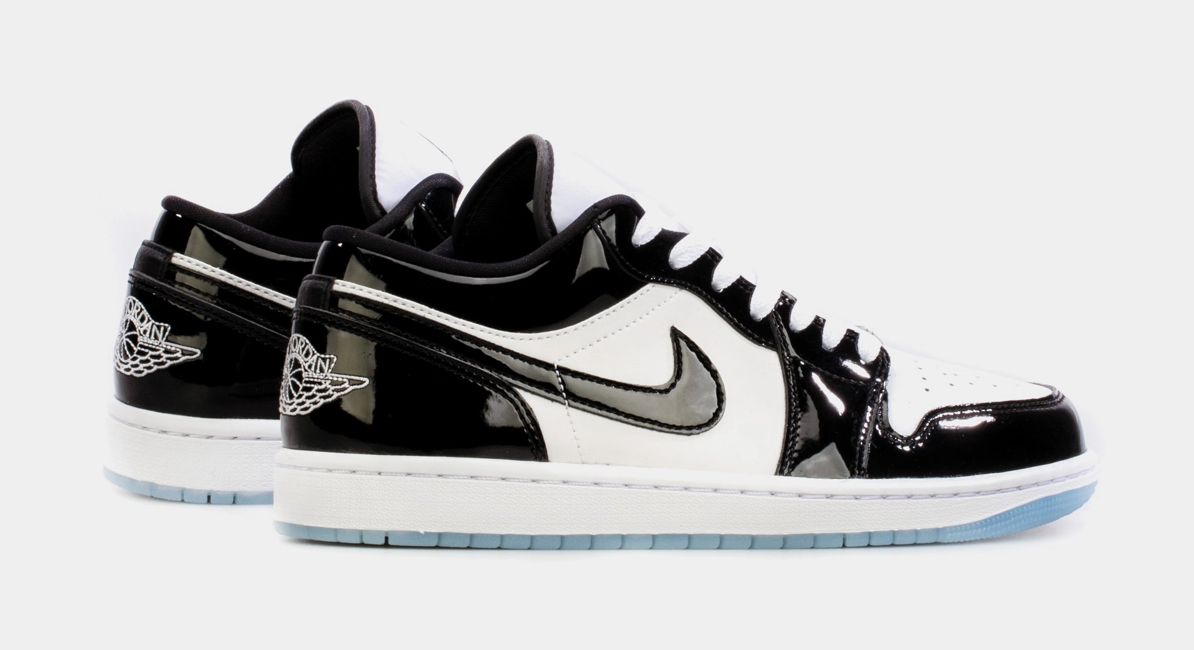 Air Jordan 1 Low Concord Mens Lifestyle Shoes (Black/White) Free Shipping Air Jordan 1 original design shoes