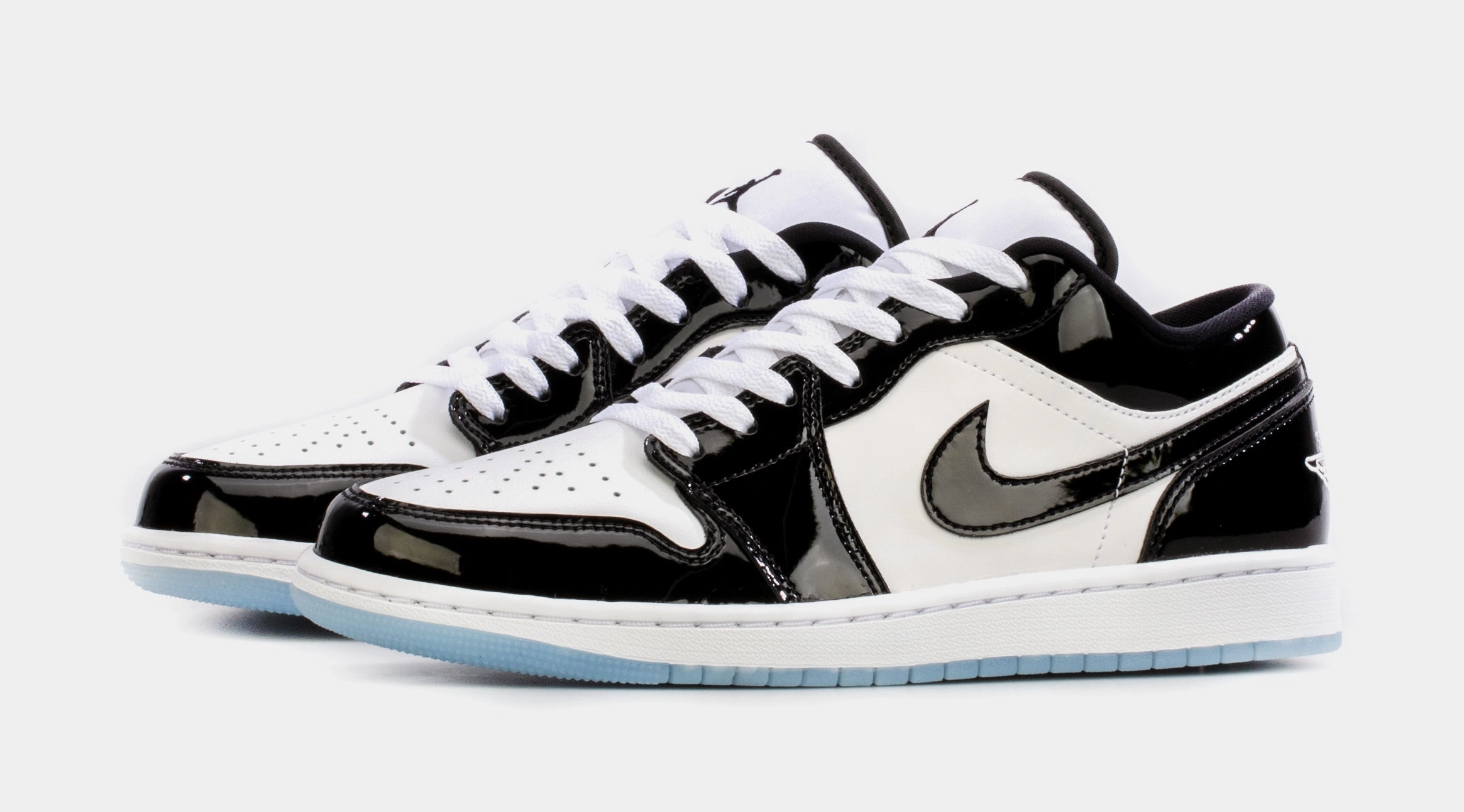 Air Jordan 1 Low Concord Mens Lifestyle Shoes (Black/White) Free Shipping Air Jordan 1 original design shoes