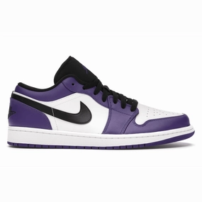 Air Jordan 1 Low Court Purple White Air Jordan 1 Low shoes with sleek lifestyle appeal
