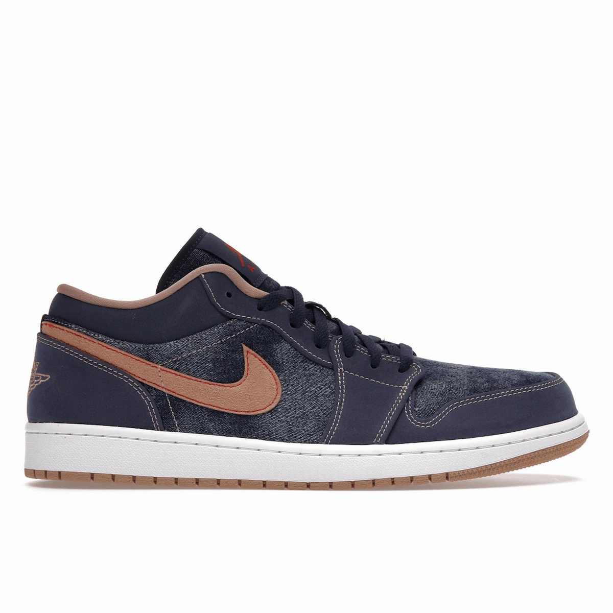 Air Jordan 1 Low Denim Air Jordan 1 Low shoes with sleek lifestyle appeal