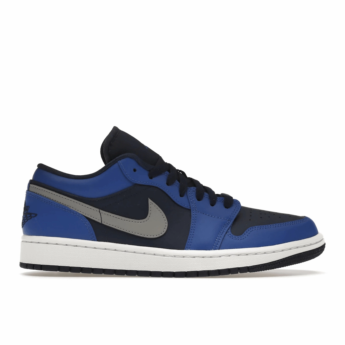 Air Jordan 1 Low Game Royal Blue Void Air Jordan 1 Low shoes with sleek lifestyle appeal