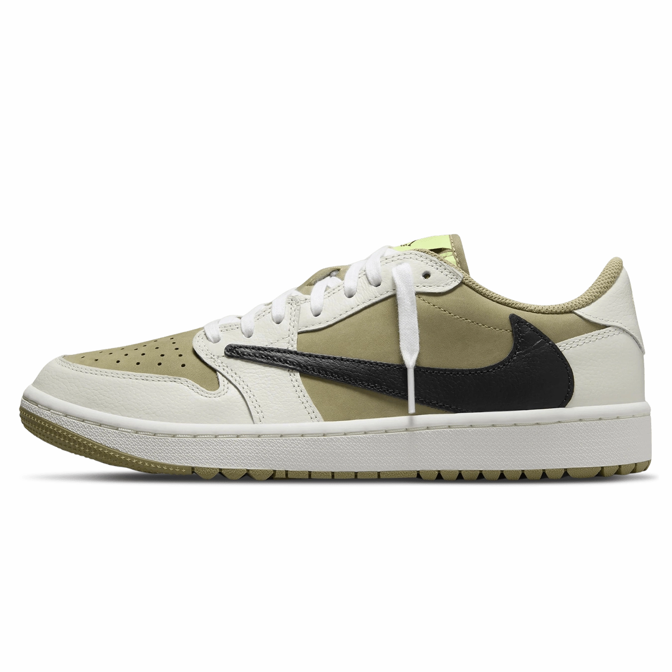 Air Jordan 1 Low Golf x Travis Scott 'Neutral Olive' Air Jordan 1 timeless sneakers for Jordan fans