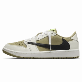 Air Jordan 1 Low Golf x Travis Scott 'Neutral Olive' Air Jordan 1 timeless sneakers for Jordan fans
