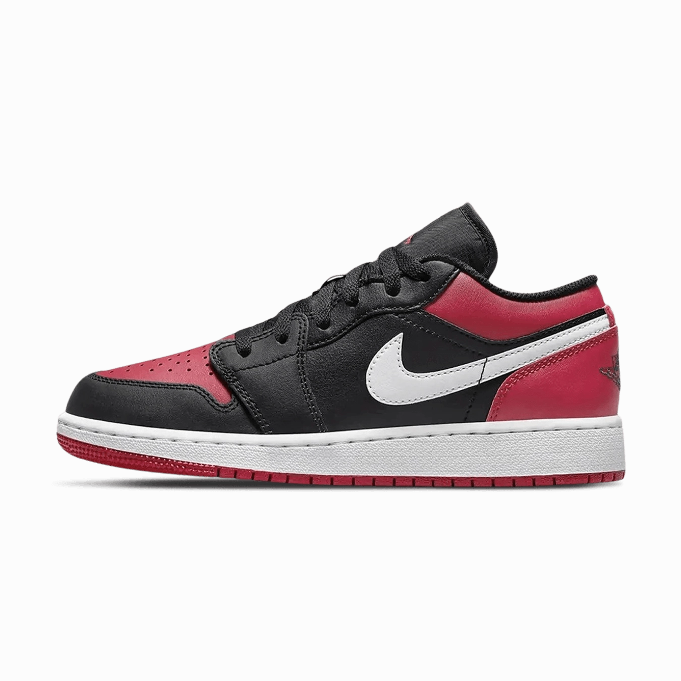 Air Jordan 1 Low GS 'Alternate Bred Toe' Air Jordan 1 sneakers with heritage court style