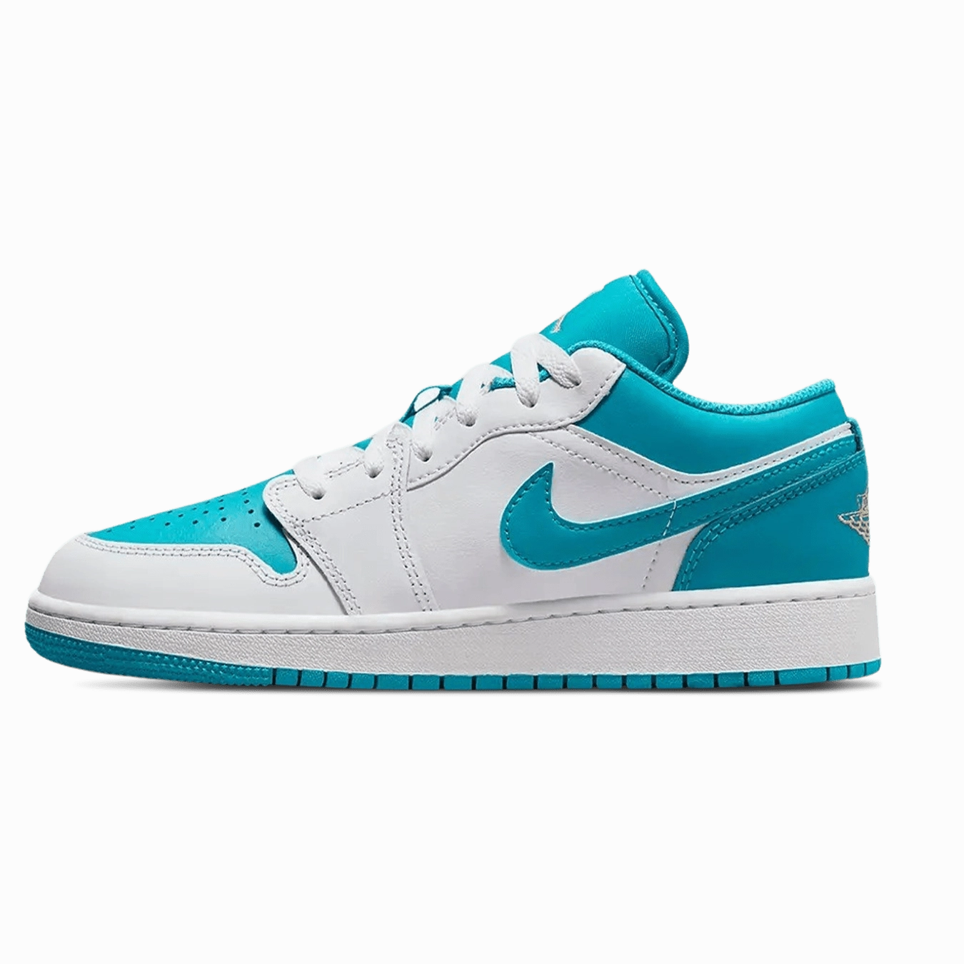 Air Jordan 1 Low GS 'Aquatone' Air Jordan 1 sneakers with heritage court style