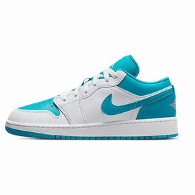 Air Jordan 1 Low GS 'Aquatone' Air Jordan 1 sneakers with heritage court style