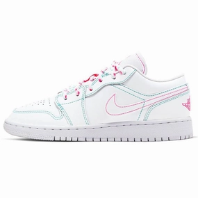 Air Jordan 1 Low GS 'Aurora Green' Air Jordan 1 timeless sneakers for Jordan fans
