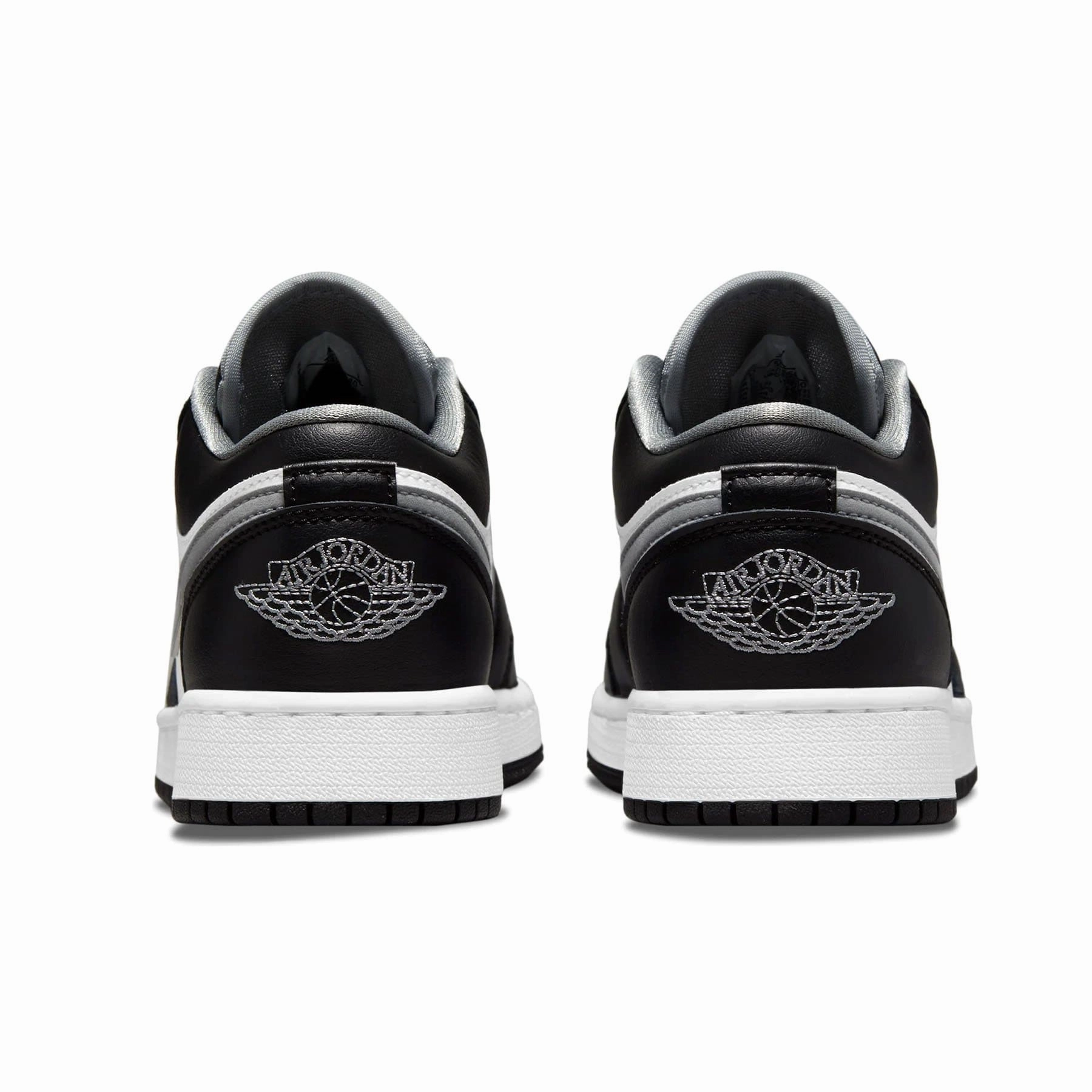 Air Jordan 1 Low GS 'Black Medium Grey' Air Jordan 1 vintage style sneakers