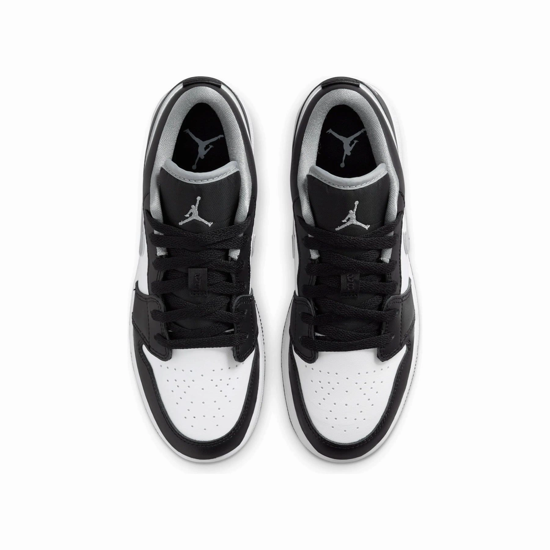 Air Jordan 1 Low GS 'Black Medium Grey' Air Jordan 1 vintage style sneakers