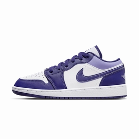 Air Jordan 1 Low GS 'Blueberry' Air Jordan 1 Low sneakers perfect for casual outfits
