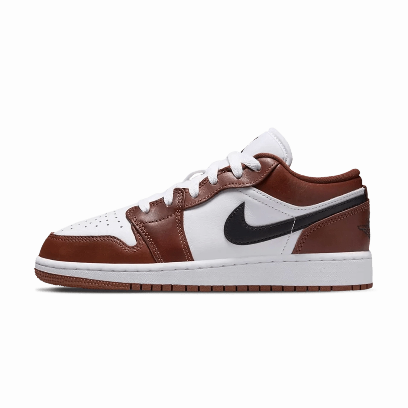 Air Jordan 1 Low GS 'Dark Pony' Air Jordan 1 sneakers with heritage court style