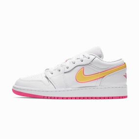Air Jordan 1 Low GS 'Edge Glow' Air Jordan 1 Low sneakers perfect for casual outfits