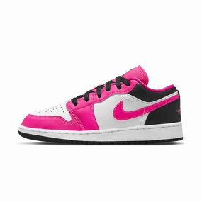 Air Jordan 1 Low GS 'Fierce Pink' Air Jordan 1 Low sneakers perfect for casual outfits