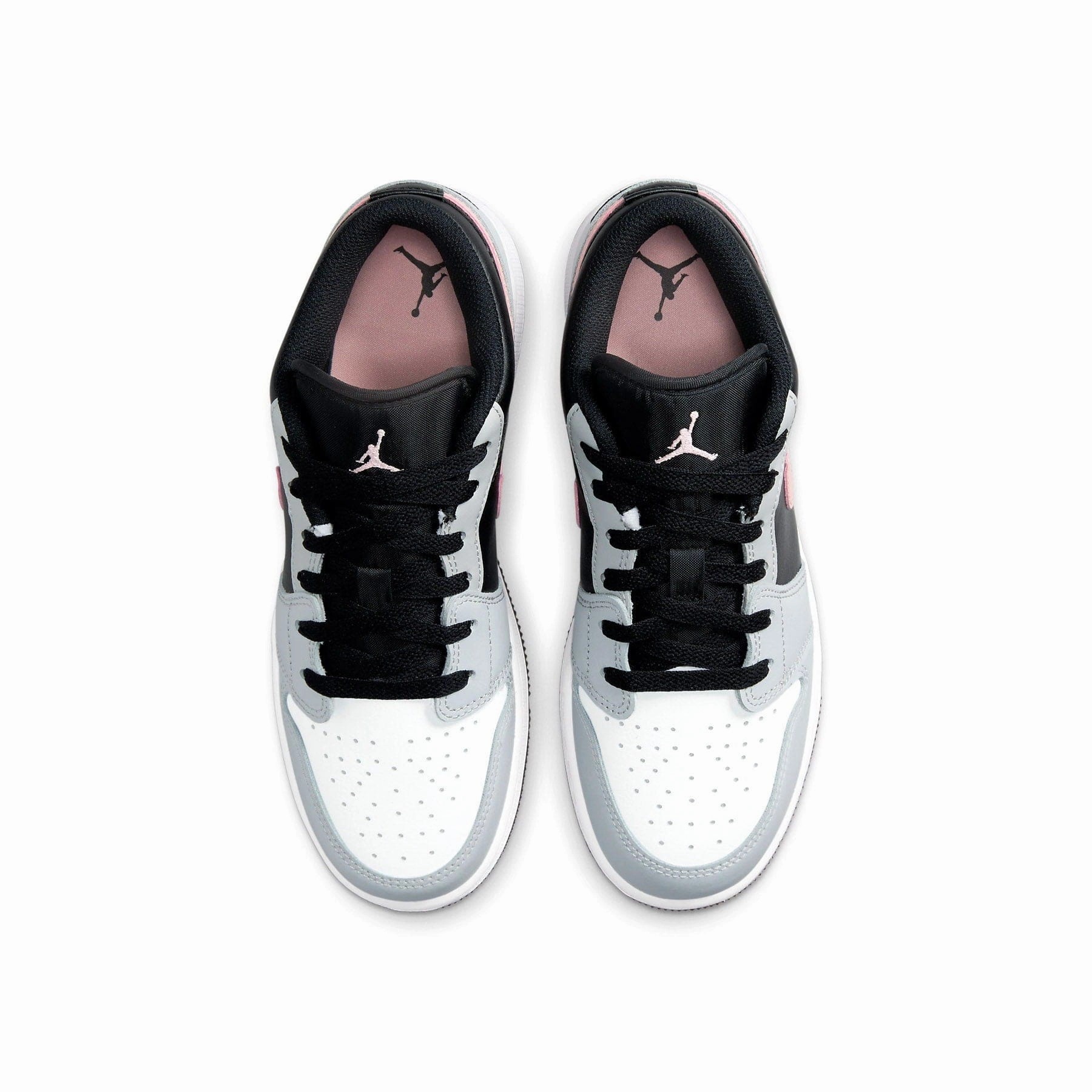 Air Jordan 1 Low GS 'Grey Fog Bleached Coral' Air Jordan 1 Low lifestyle shoes