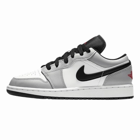 Air Jordan 1 Low GS 'Light Smoke Grey' Air Jordan 1 timeless sneakers for Jordan fans