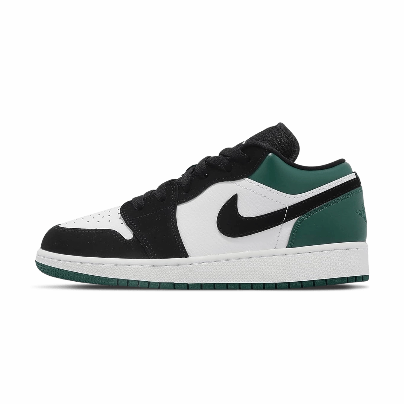 Air Jordan 1 Low GS 'Mystic Green' Air Jordan 1 sneakers with heritage court style