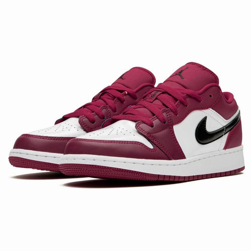 Air Jordan 1 Low GS 'Noble Red' Air Jordan 1 vintage style sneakers