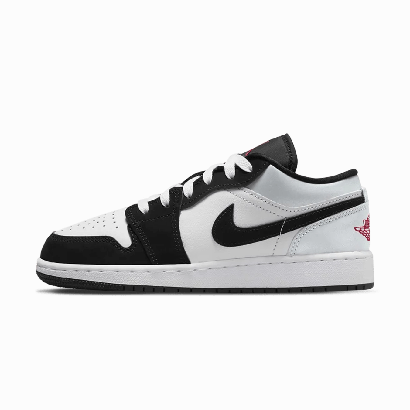 Air Jordan 1 Low GS 'Panda Toe' Air Jordan 1 sneakers with heritage court style