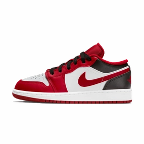 Air Jordan 1 Low GS 'Reverse Black Toe' Air Jordan 1 timeless sneakers for Jordan fans