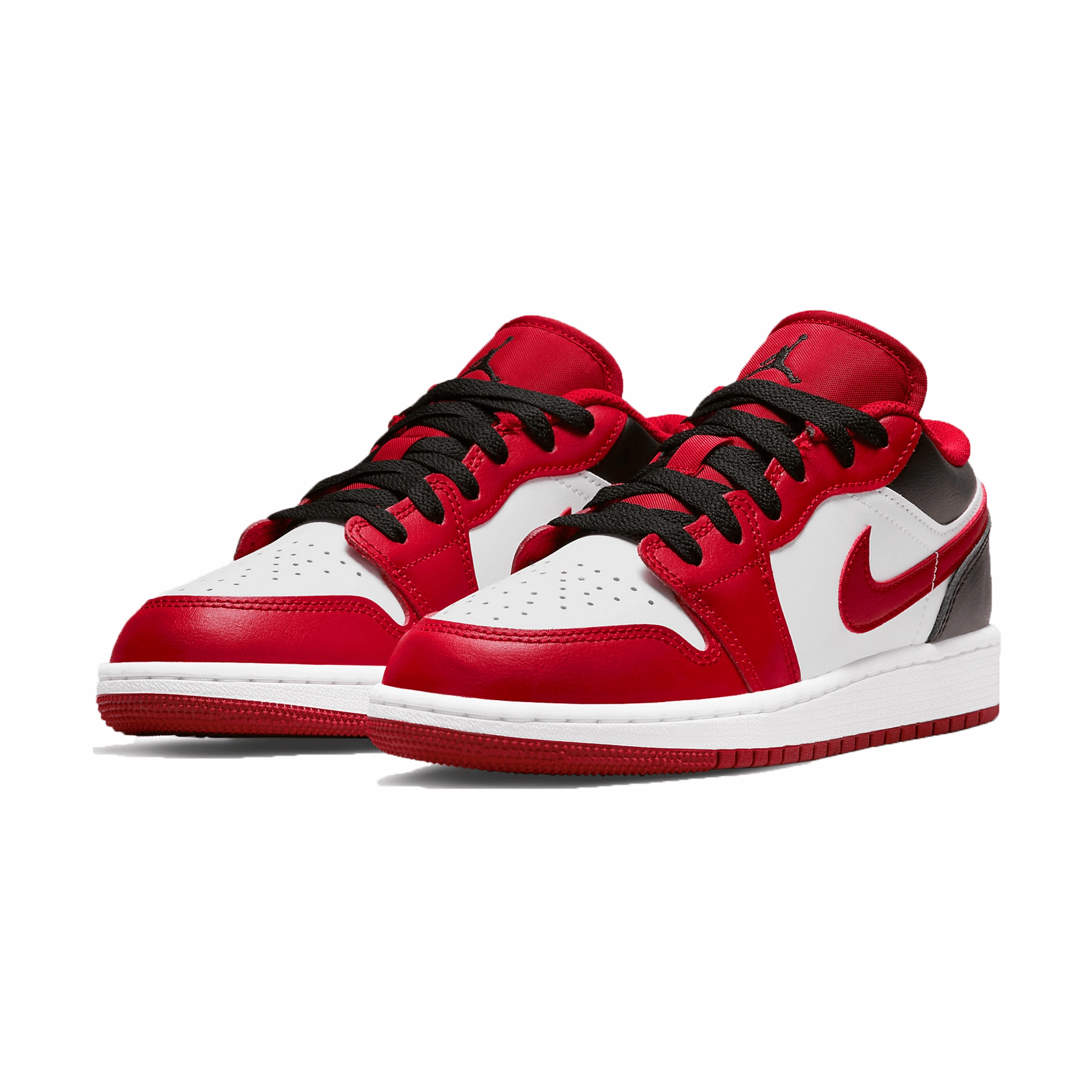 Air Jordan 1 Low GS 'Reverse Black Toe' Air Jordan 1 vintage style sneakers