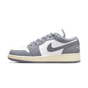 Air Jordan 1 Low GS 'Vintage Grey' Air Jordan 1 timeless sneakers for Jordan fans