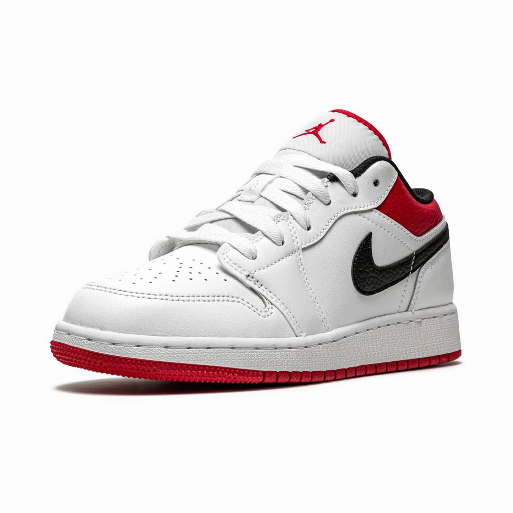 Air Jordan 1 Low GS 'White Gym Red' Air Jordan 1 Low lifestyle shoes