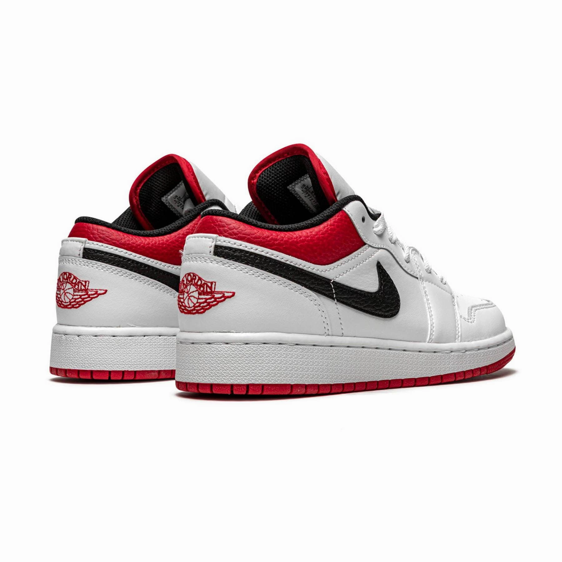 Air Jordan 1 Low GS 'White Gym Red' Air Jordan 1 Low lifestyle shoes