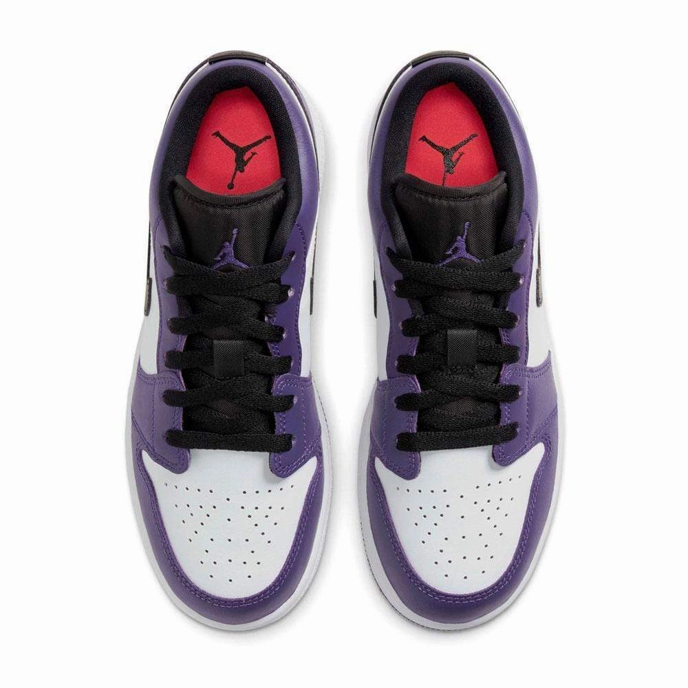 Air Jordan 1 Low GS "Court Purple White" Air Jordan 1 Low lifestyle shoes