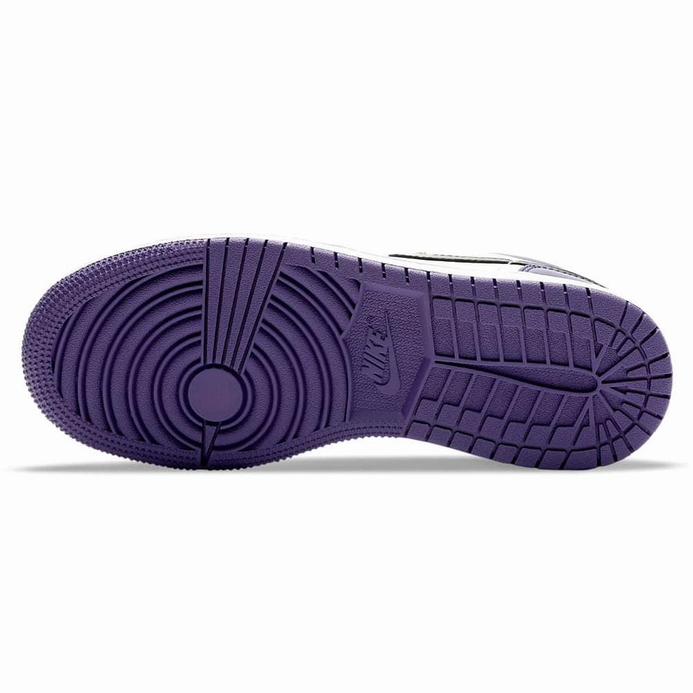Air Jordan 1 Low GS "Court Purple White" Air Jordan 1 Low lifestyle shoes