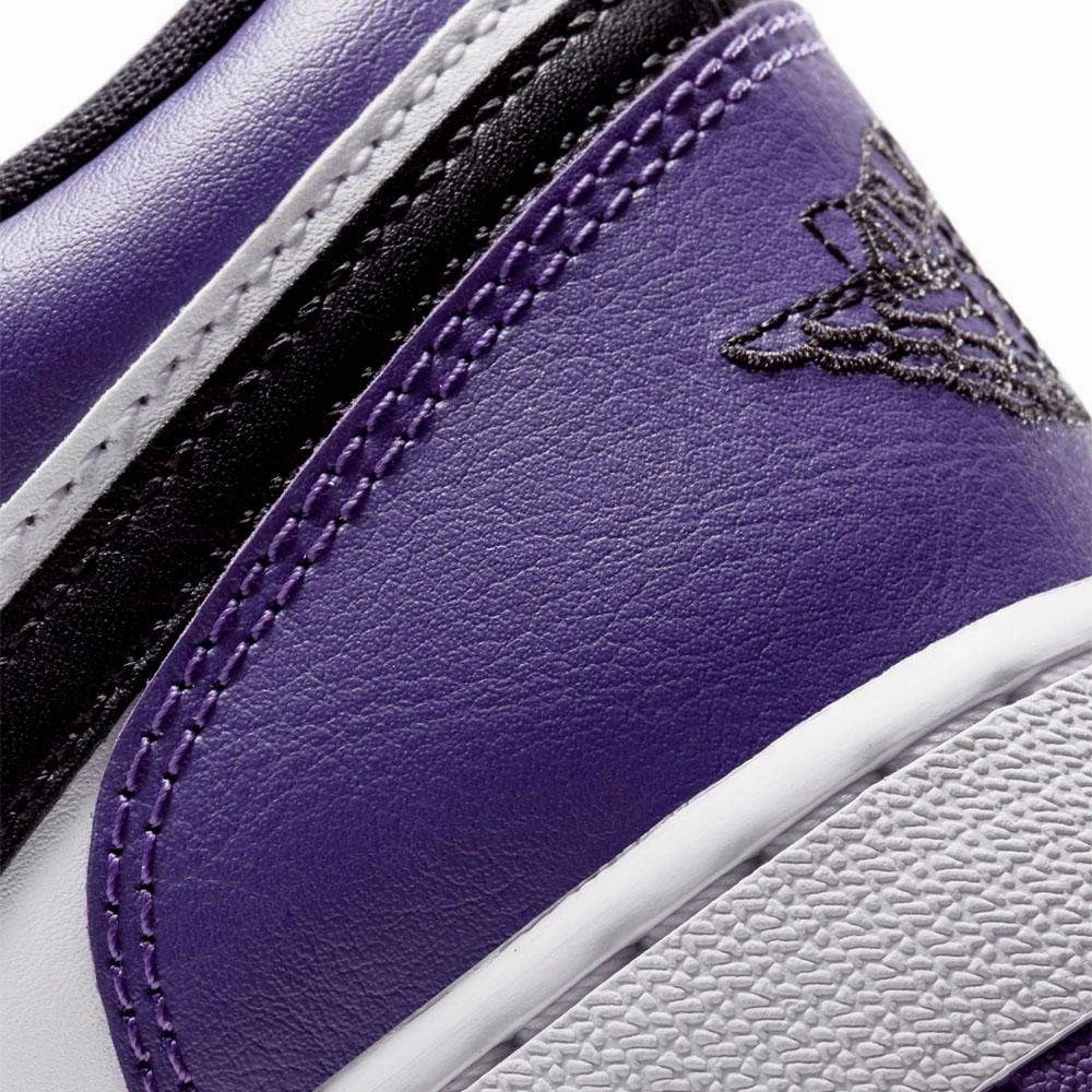 Air Jordan 1 Low GS "Court Purple White" Air Jordan 1 Low lifestyle shoes