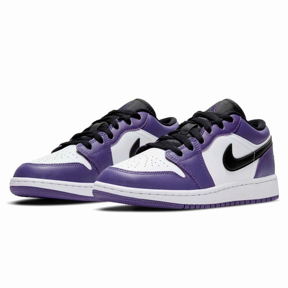 Air Jordan 1 Low GS "Court Purple White" Air Jordan 1 Low lifestyle shoes