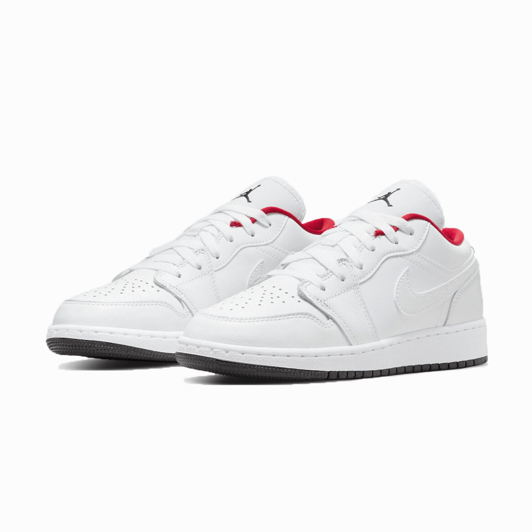 Air Jordan 1 Low GS White Black Infrared Air Jordan 1 classic sneakers