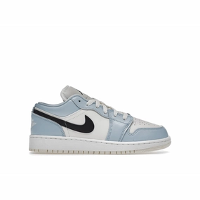 Air Jordan 1 Low Ice Blue Black Air Jordan 1 Low shoes with sleek lifestyle appeal