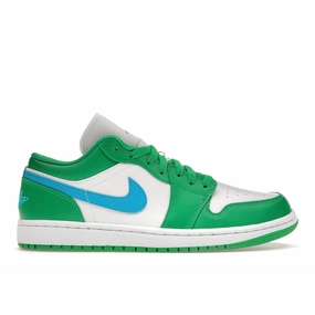 Air Jordan 1 Low Lucky Green Aquatone Air Jordan 1 Low shoes with sleek lifestyle appeal