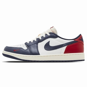 Air Jordan 1 Low OG 'Howard University' Air Jordan 1 sneakers with heritage court style